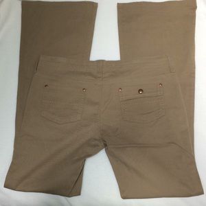 Mavi Khaki Tan Flared Pants